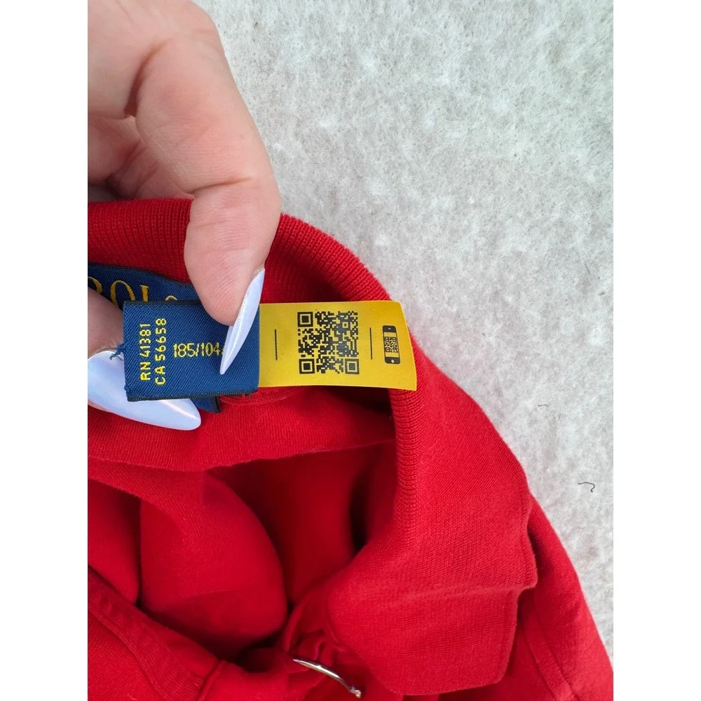 Polo Ralph Lauren - Polo Shirt Classic Fit Pony Logo - Red - XL - Mens